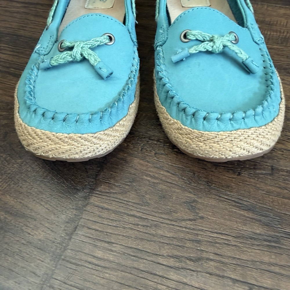 Ugg Australia Slip On Loafers Boat Shoes Women US 5.5 UK 36.5 Preppy Costal Y2K - Picture 2 of 10